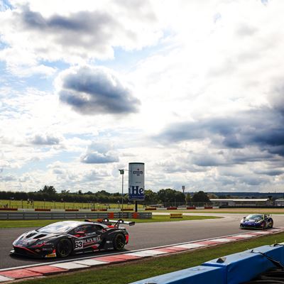 Lamborghini takes fifth British GT Championship win of the year at Donington Park