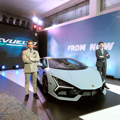 Lamborghini Revuelto launch on Manila