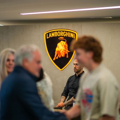 Lamborghini Calgary Showroom Opening