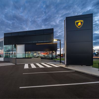 Lamborghini Calgary Showroom Opening