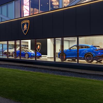 Lamborghini Calgary Showroom Opening