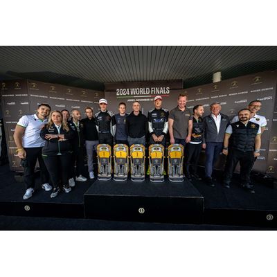 Lamborghini World Finals podium