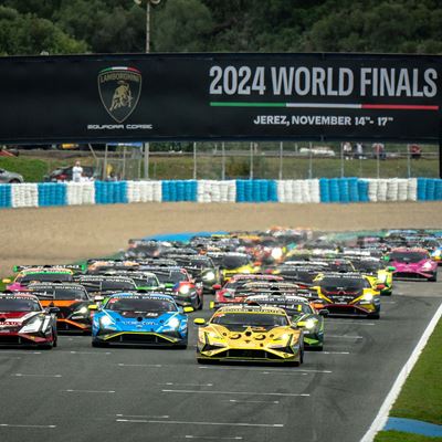 Lamborghini World Finals Pro Pro Am start