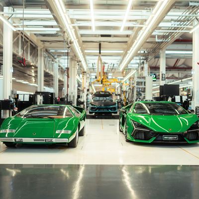 1974 2024 50 years since production of the first Lamborghini Countach