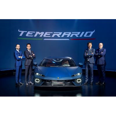 Lamborghini Group Photo