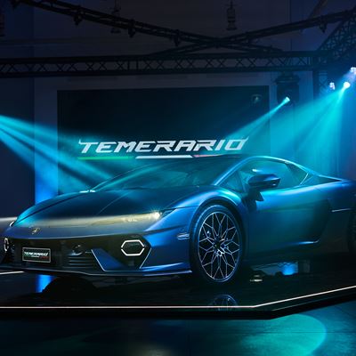 Presentazione Temerario Lamborghini Bari