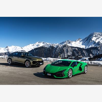 A Lamborghini gateaway to Courchevel