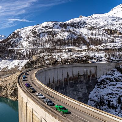 A Lamborghini gateaway to Courchevel