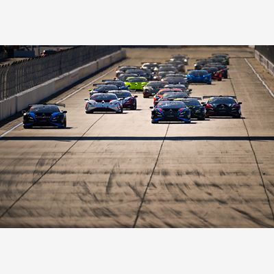 Forty-Plus Car Lamborghini Super Trofeo Field Heads West to WeatherTech Raceway
