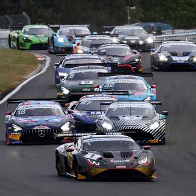 Lamborghini first British GT victory at Oulton Park