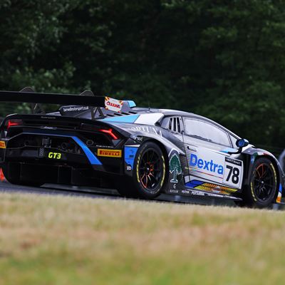Lamborghini first British GT victory at Oulton Park