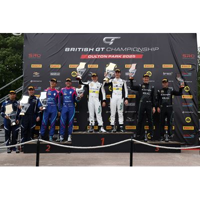 Lamborghini first British GT victory at Oulton Park