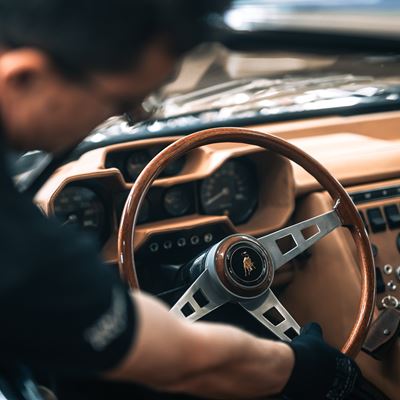 Lamborghini Polo Storico old but gold