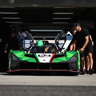 Strong Lamborghini SC63 pace goes unrewarded in the Battle on the Bricks at Indianapolis