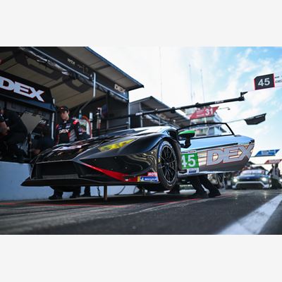 Strong Lamborghini SC63 pace goes unrewarded in the Battle on the Bricks at Indianapolis