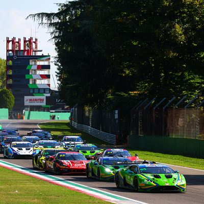 Lamborghini detta legge a Imola nell Italiano Gran Turismo Sprint