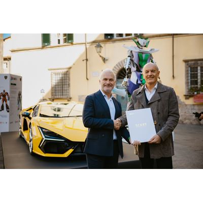 Automobili Lamborghini debuts at Lucca Comics Games with the SCART project