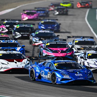 Lamborghini Super Trofeo North America Conrad Geis Jason Hart TR3 Racing