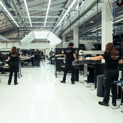 Lamborghini inaugurates its new Selleria