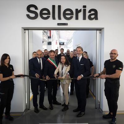 Lamborghini inaugurates its new Selleria