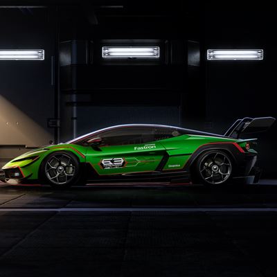 Lamborghini Temerario Super Trofeo Box Side