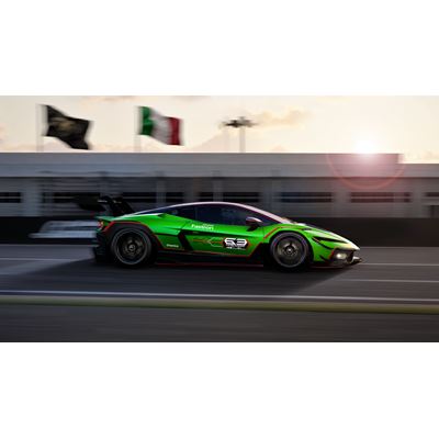 Lamborghini Temerario Super Trofeo Pista Side