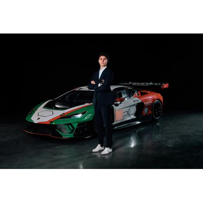 Mattia Michelotto Lamborghini Squadra Corse factory driver