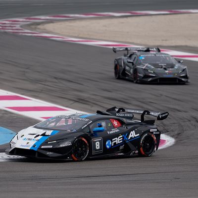 Lamborghini Super Trofeo Europe Gilardoni Iaquinta and Strignano Pujatti split the wins as 2026 season kicks off at Pau