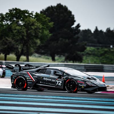 Lamborghini Super Trofeo Europe Gilardoni Iaquinta and Strignano Pujatti split the wins as 2026 season kicks off at Pau