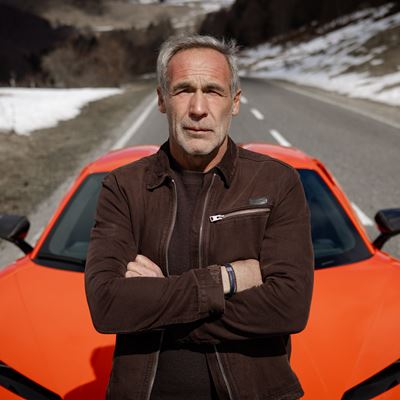 Lamborghini Temerario and Explorer Mike Horn
