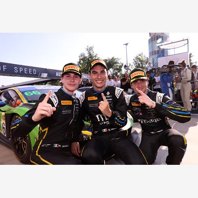 Lamborghini conquista a Monza la vittoria nell’Italiano GT Endurance con VSR
