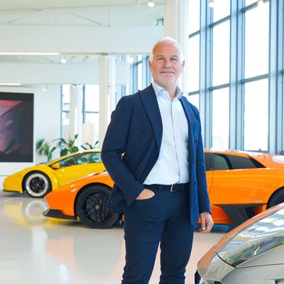 Christian Mastro CEO of Automobili Lamborghini America