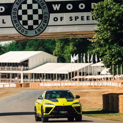 Urus SE Performante makes its first public appearance at Goodwood Festival of Speed