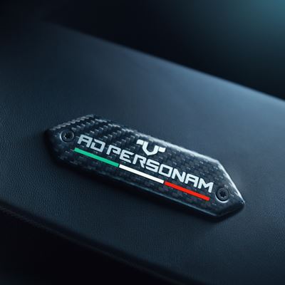 Lamborghini Temerario Ad Personam in Grigio Crater and Grigio Artis