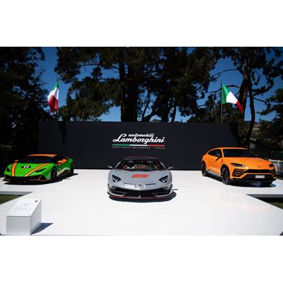 Lamborghini legacy Monterey Car Week