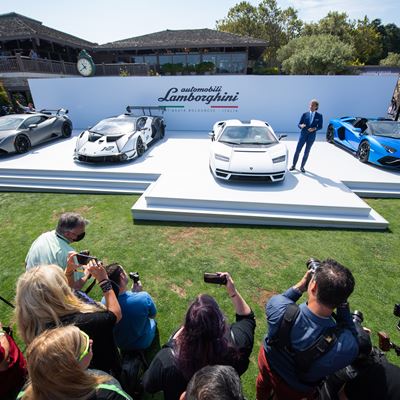 Lamborghini legacy Monterey Car Week