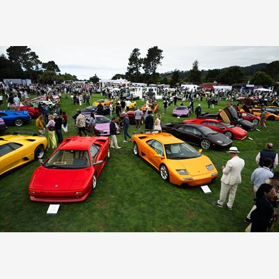 Automobili Lamborghini Holds World Debut of Revuelto SV at The Quail A Motorsports Gathering