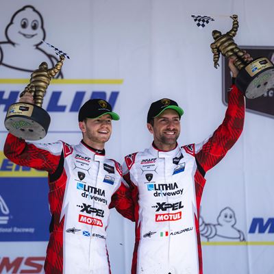Lamborghini Temerario GT3 takes its second IMSA victory of the year in Virginia