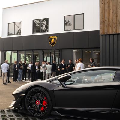 Lamborghini Nantes the marque s sixth destination in France