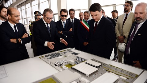 S. Domenicali illustrates the expansion for the SUV production