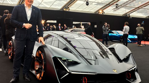 Mitja Borkert and the Lamborghini Terzo Millennio