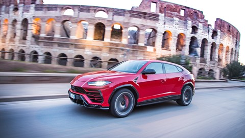 Lamborghini Urus in Rome