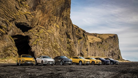 Lamborghini Avventura Iceland with Urus