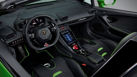 Huracan EVO Spyder Interior