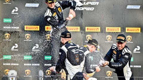 Altoé podium Lamborghini World Final 2018