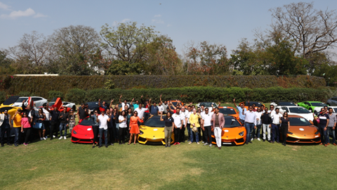 Lamborghini celebrates India leadership with Lamborghini Day at Jaipur