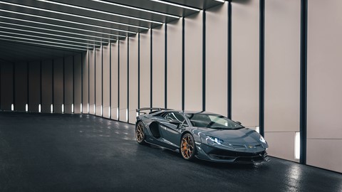 The first Aventador SVJ landed in Hong Kong, China
