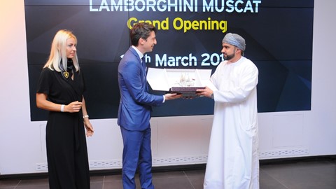 Lamborghini Muscat inaugurates new showroom and launches the new Huracán EVO Spyder in Oman