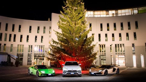 Lamborghini Christmas Drive 2019