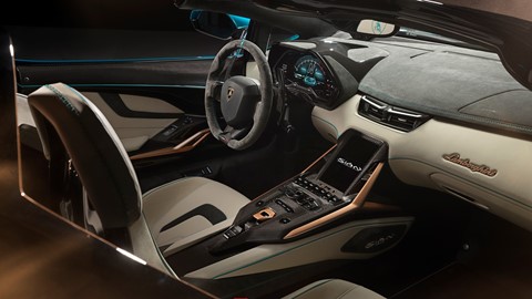Lamborghini Sián Roadster - Interiors